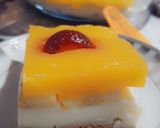 Une image de l'étape 2 de Dessert au lait et orange.