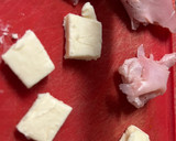 Foto del paso 1 de la receta: Bombas de papa 💣🥔 rellenas de jamón y queso