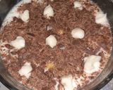 A picture of step 6 of Coconut Mango Sagoo Pudding.