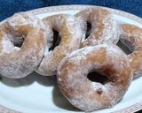 Foto langkah ke 6 dari resep Roti sobek/ donat/roti donat panggang bisa semua dengan satu adonan tanpa mixer.