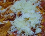 Foto del paso 5 de la receta: Cintas bicolor con salsa rápida (para frezar)