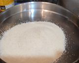 A picture of step 1 of Mango rava halwa today's special sweet for jaganath Puri festival.