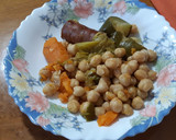 Foto del paso 3 de la receta: Garbanzos con verduras y chorizo