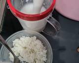 Bubur Cepat dari Nasi langkah memasak 1 foto