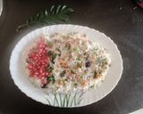 A picture of step 3 of Curd Rice.