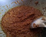 A picture of step 4 of Eggplant curry.