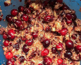 Foto del paso 1 de la receta: Pastel de arándanos rojos y nueces