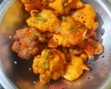 ओला कांदा भज्जी (Kanda Bhajji Recipe In Marathi) रेसिपी स्टेप 3 फोटो 