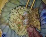 Foto langkah ke 6 dari resep Mie bakso tahu kuah. Pelipur lapar tengah malam.