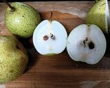 A picture of step 1 of Spicy Pear Chutney.