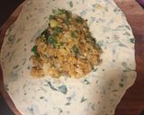 A picture of step 2 of Methi aloo Paratha.