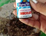 A picture of step 2 of Eggless brownie.