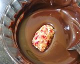 A picture of step 3 of Cashew Cranberry Bliss Rolls.