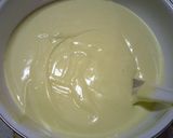Foto langkah ke 6 dari resep Pandan Cheese Sponge Cake.