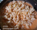 A picture of step 17 of Pasta Makhani.