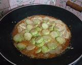 Foto langkah ke 3 dari resep 288.Terong Masak Kelapa Sangrai + Tempe.