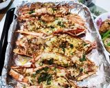 Hình bước làm 3 của món Tôm càng nướng bơ tỏi/ Baked Prawn garlic butter