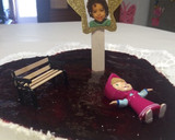 Foto del paso 5 de la receta: Tarta de queso y mermelada de moras silvestres