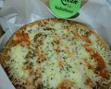 Foto langkah ke 4 dari resep PIZZA KETO PRAKTIS, ENAK, Empuk #Ketoinpremixbreadflour.