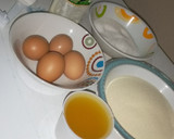 A picture of step 1 of Basbousa.