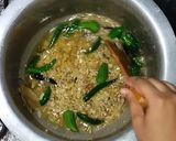 A picture of step 7 of Moti Pulao.