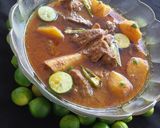 A picture of step 9 of Mutton Aloo gosht.