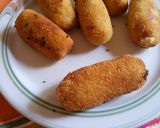 A picture of step 7 of Rotisserie Chicken Croquettes.
