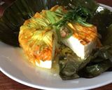 Foto del paso 2 de la receta: Queso fresco tapado con flores de calabaza