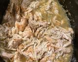 A picture of step 1 of Salsa verde tostadas in the slow cooker.