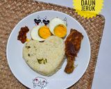 Foto langkah ke 4 dari resep Nasi Daun Jeruk.