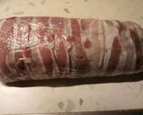 A picture of step 2 of Stuffed pork fillet.
