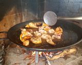 A picture of step 4 of Valencian Paella with Chicken and Rabbit 🥘.