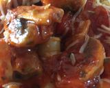 Une image de l'étape 4 de Sauce tomate au champignons de Paris.