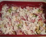 A picture of step 2 of Potato Puree with Bacon and Mozzarella.