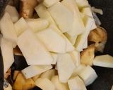 Foto del paso 6 de la receta: Albóndigas de carrillera ibérica en salsa de queso, berenjena y calabacín