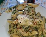 Foto del passaggio 2 della ricetta Penne senza glutine con crema di zucchine