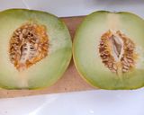 Foto langkah ke 3 dari resep Es Melon Jelly.