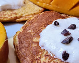 Foto del paso 5 de la receta: Hotcakes de mango y avena 🥞 🥭🥣 sin azúcar agregado, sin edulcorante, sin harina 🤤 sin balanza