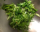 蒜香A菜的食譜步驟2照片