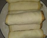 Foto langkah ke 5 dari resep Roti Goreng Gulung Pisang.