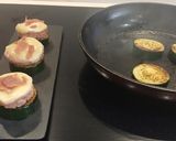 Foto del paso 5 de la receta: Hamburguesitas de Cerdo con Calabacín a la Plancha