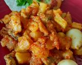 Foto langkah ke 9 dari resep Sambel Goreng Kentang Ati+ telur puyuh.