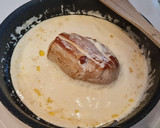 Foto del paso 5 de la receta: Solomillo guisado al aroma de albahaca con patatas sauté