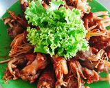 Hình bước làm 3 của món Thịt nạc dăm cây cuộn nấm áp chảo