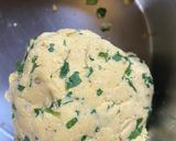 A picture of step 9 of Sarson da Saag & Makki ki Roti.