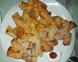 A picture of step 8 of Star pizza.