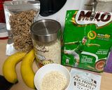 A picture of step 1 of Banana Chocolate High-Protein Muffins 🍰.