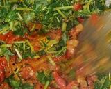 A picture of step 5 of Thotakura Tomato Curry.