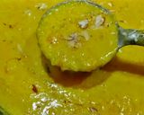 A picture of step 3 of Mango Phirni.