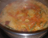 Foto del paso 3 de la receta: Judías verdes con rabo de cerdo ahumado